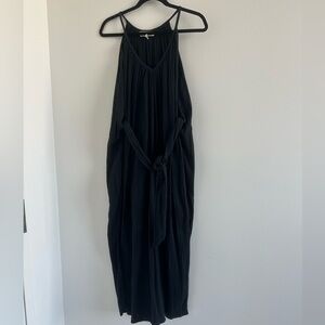 Mara Hoffman Black Cotton Dress